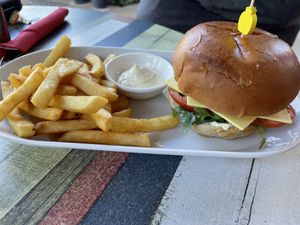 Vegan burger   at Toowoomba Coffee House in Toowoomba City