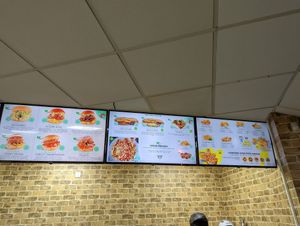 Vegetarian and vegan part of the menu. at V&V House in Marseille