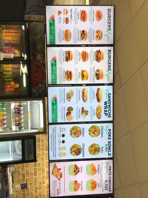 Menu  at V&V House in Marseille