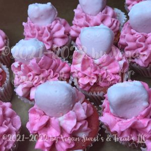 Valentines Cupcakes Mini at Vegan Sweet's & Treat's in Durham