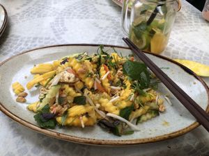 Number 20, the mango salad  at Hubertha in Berlin