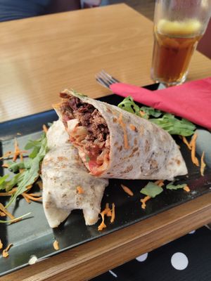 BBQ-Wrap at Glashaus in Bad Schoenborn