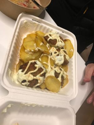 Meal.  at Treis Laloun -Τρεις Λαλούν in Athens