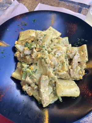 Chicken free pasta  at Treis Laloun -Τρεις Λαλούν in Athens