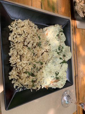 No shrimp with fennel  at Treis Laloun -Τρεις Λαλούν in Athens