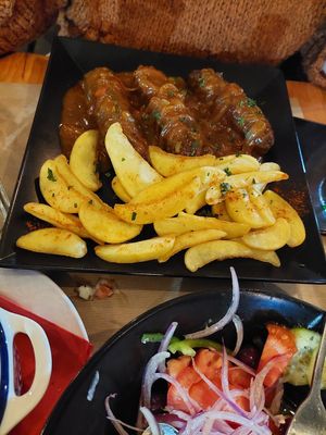 soutzoukakia smirneika at Treis Laloun -Τρεις Λαλούν in Athens