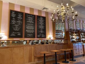 Inside  at L.A. Burdick Handmade Chocolates in Cambridge