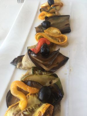 Légumes grillés sans parmesan   at La Ola in Sete