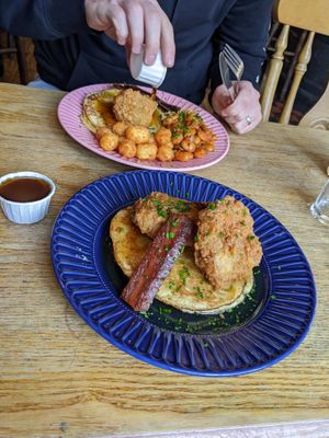 Breakfast at LD's Kitchen in Bristol