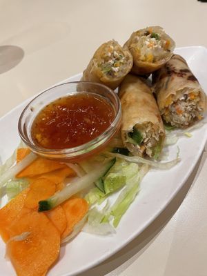 Veg spring rolls  at Ben Thanh in Burlington