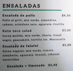 Menu page 2 of 6, February 2023 at Sanu in Ibarra