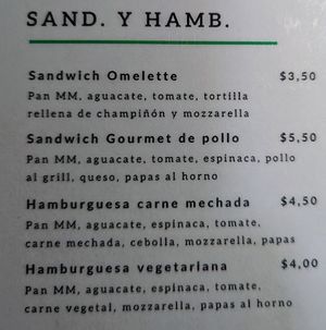 Menu page 4 of 6, February 2023 at Sanu in Ibarra