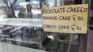 Vegan Cakes 純素甜品 (Photo by Vegan Olis Chan) at Garden Cafe 新輝茶室 in Outlying Islands