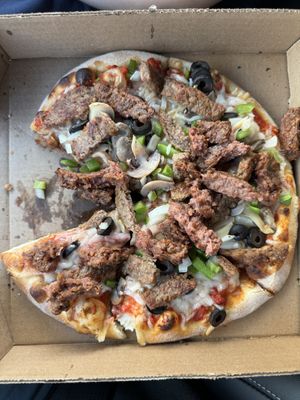 Loaded Pizza to go  at Andes Variety & Take Out in Warren