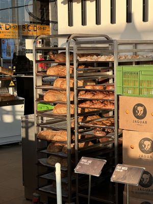 Vegan pastriess  at AMS - Amsterdam Bread Company in Schiphol