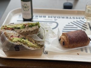   at AMS - Amsterdam Bread Company in Schiphol