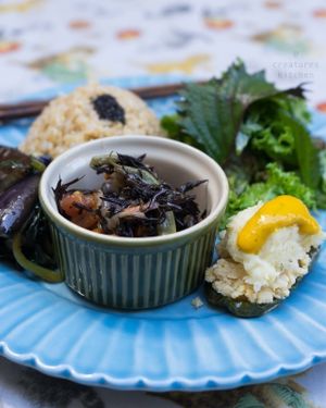 Lunch plate from August 2016. at Le Coccole in Osaka