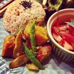 Veggie Plate at Le Coccole in Osaka