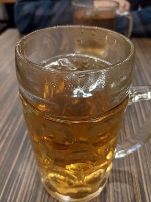 Flower tea at House of Nanking in San Francisco