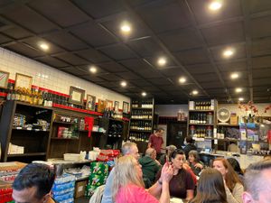 Indoor and outdoor sitting  at House of Nanking in San Francisco