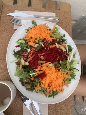 Plain salad   at Bancha in Portimao