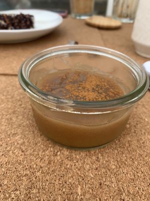 Cinnamon pudding   at Bancha in Portimao