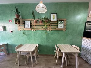 More vegetable art & assorted plants piece   at Bancha in Portimao