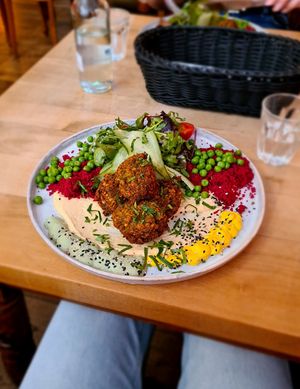 Falafel at Zweibar in Essen