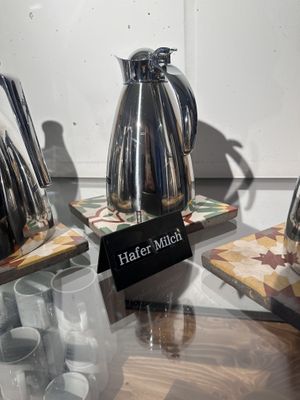 Oatmilk   at Riders Restaurant  in Laax