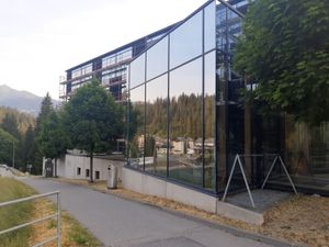 Exterior at Riders Restaurant  in Laax