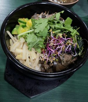 Sanchae Bibimbap 산채비빔밥 at Memil Eondeok - 메밀언덕 in Seoul