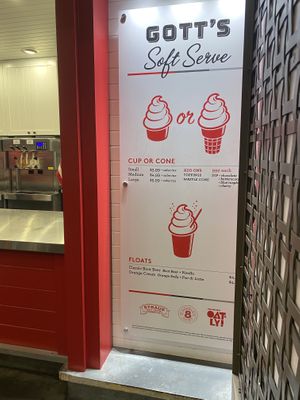 Spotted: To-Go Window Vegan OAT-LY Soft Serve 😛  at Gott's Roadside - 1 Ferry Building in San Francisco