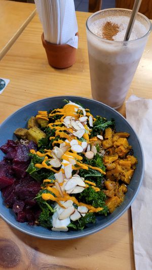 Buda bowl at El Buho Vegetariano in San Jose