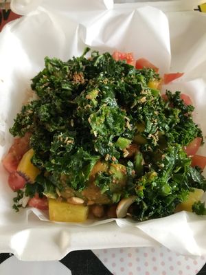 Thai bowl at El Buho Vegetariano in San Jose