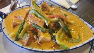 Red Curry at Tom Yum Thai in Peoria