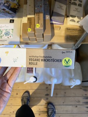 Vegane Wachstücher at Randvoll Cafe & Unverpacktes in Kaarst