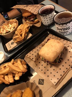 Food at Swing Kitchen in Innsbruck