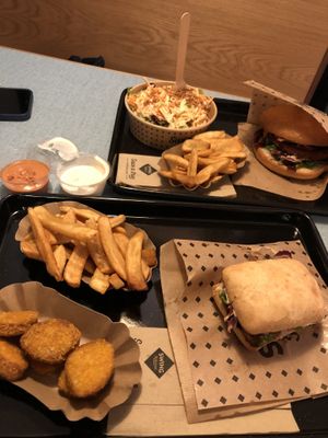 Food at Swing Kitchen in Innsbruck