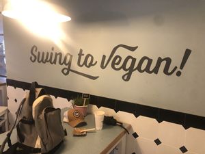 Swing baby   at Swing Kitchen in Innsbruck