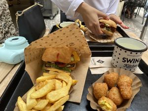   at Swing Kitchen in Innsbruck