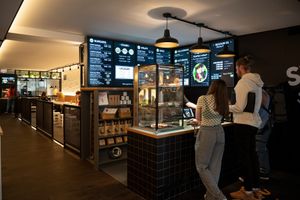 Inside at Swing Kitchen in Innsbruck