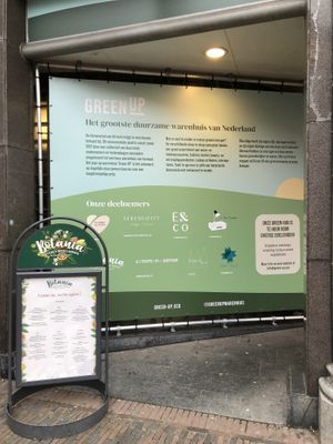 Front of the store at Botania in Utrecht