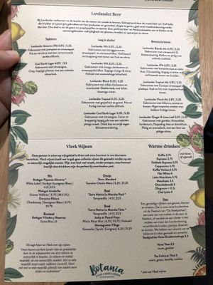 Drinks at Botania in Utrecht