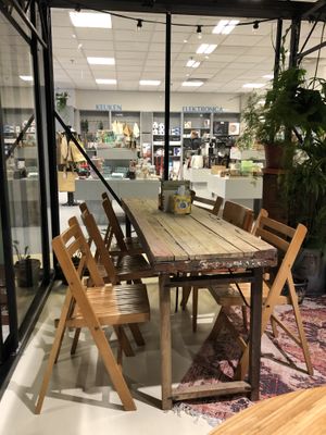 Inside at Botania in Utrecht