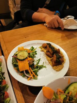 Chickpea gnocchi at Ital Delli in Mont-tremblant