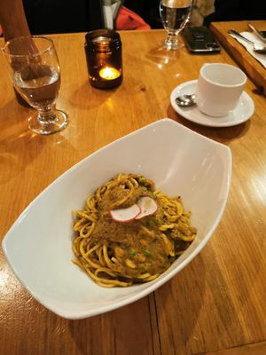 Spaghetti alla Nerano at Ital Delli in Mont-tremblant