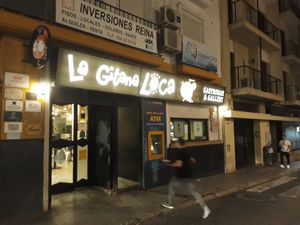 Frontage at La Gitana Loca in Sevilla