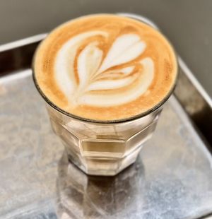 premium soy latte  at Mad Grass Collaborative Space and Cloud Kitchen in Jakarta
