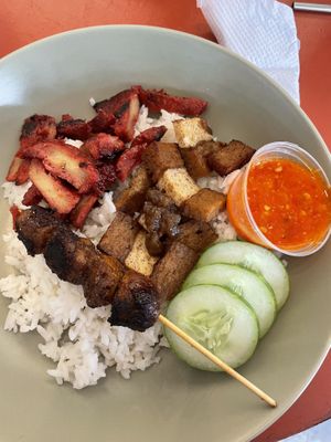 Nasi Campur Char Siu  at Mad Grass Collaborative Space and Cloud Kitchen in Jakarta