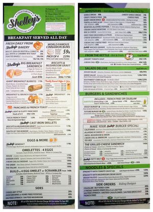 Full vegetarian menu (as of Feb 2024) at Shelley's Vegetarian Comfort Food @ Eddie's in Ho Chi Minh City